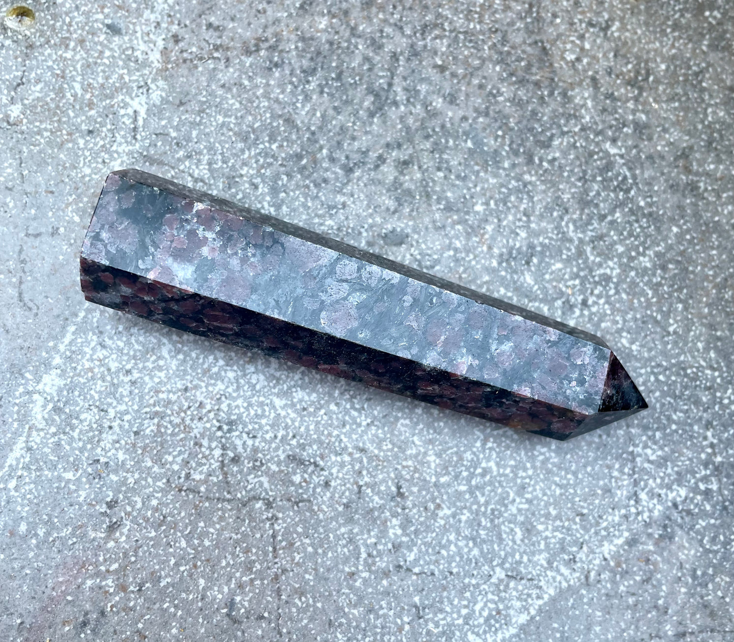 Natural Garnet Wand