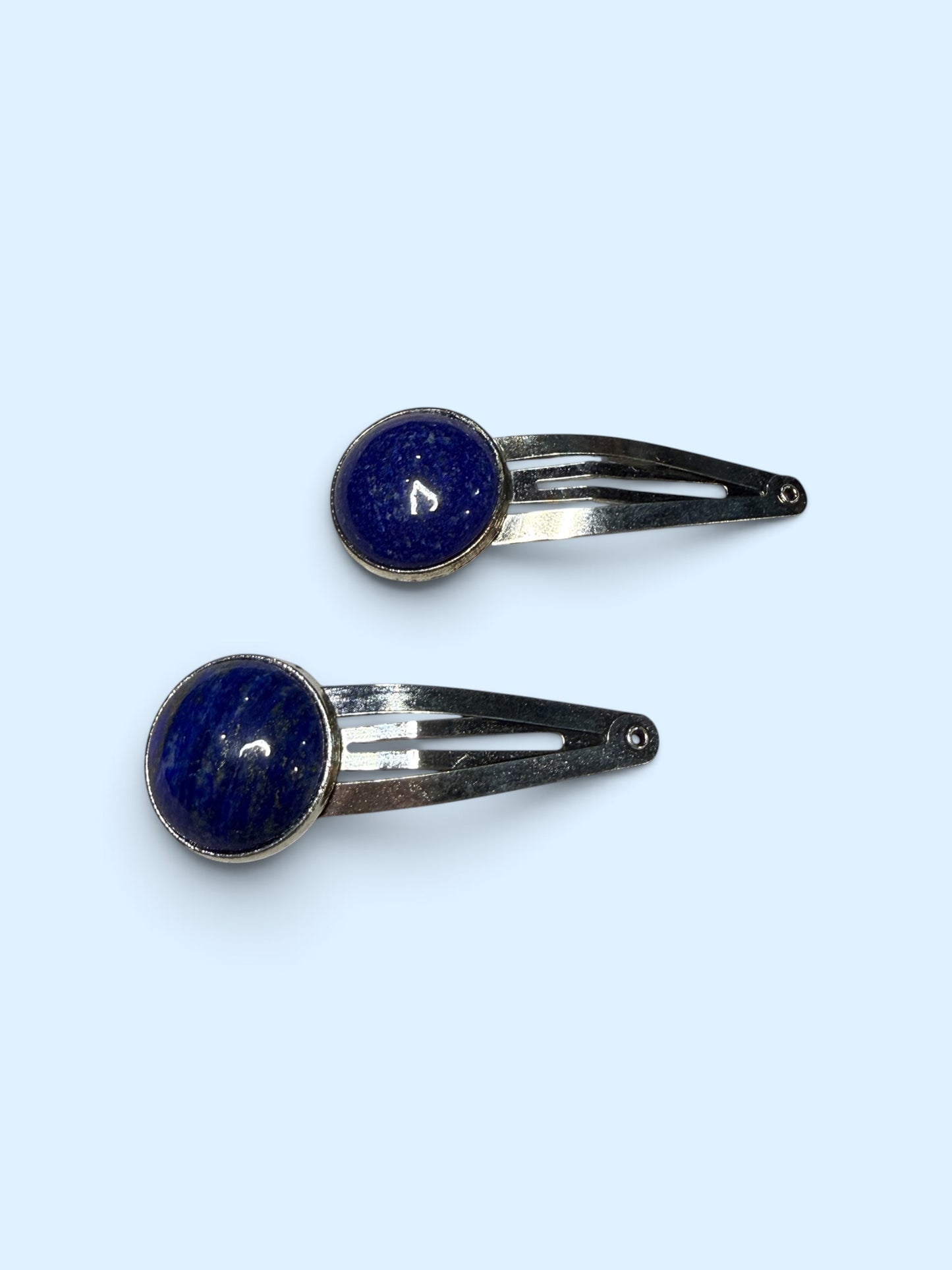 Lapis Lazuli Hair clip set
