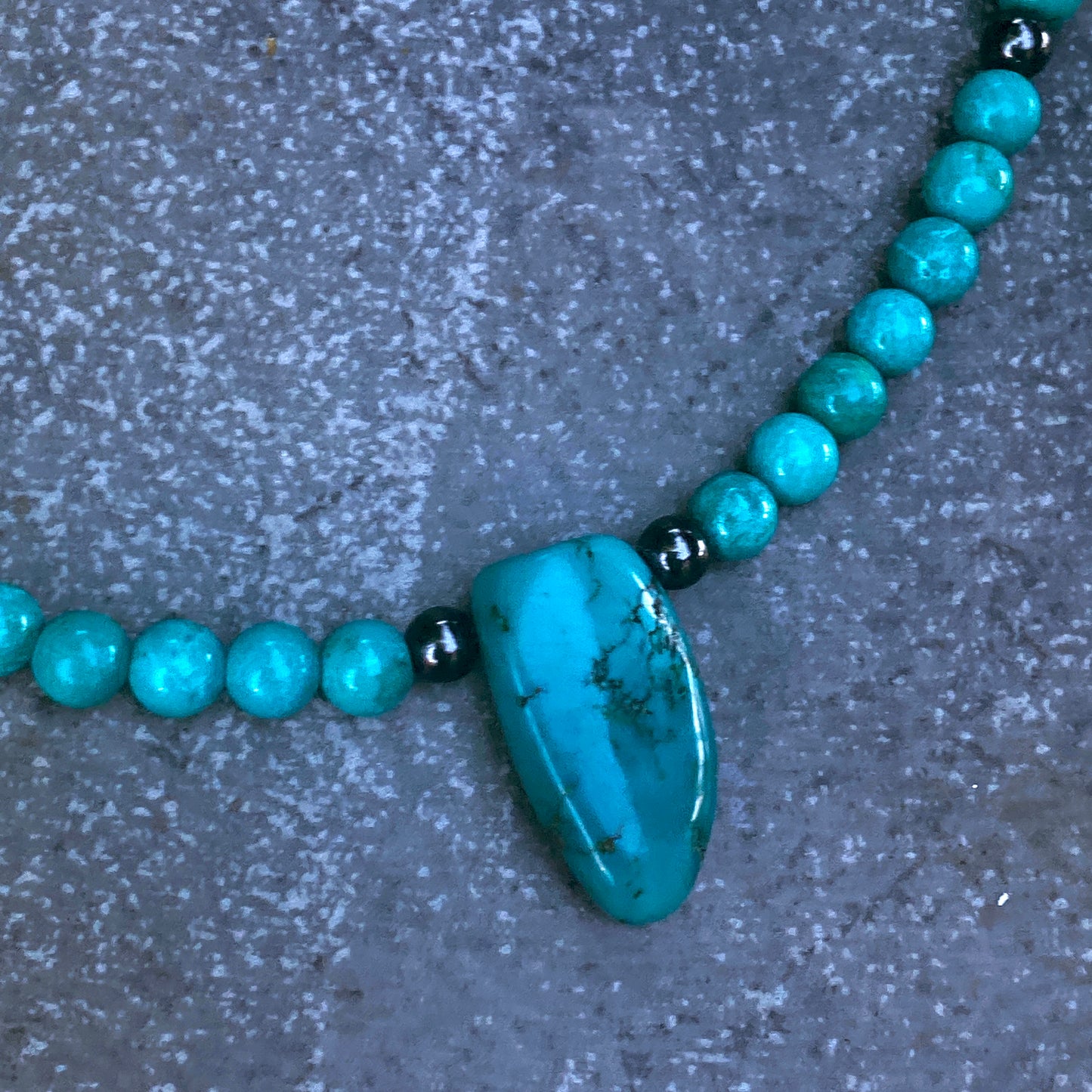 Turquoise gemstone Necklace