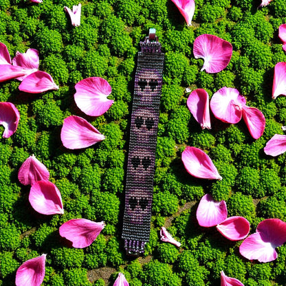 Sugar Skull Beaded Bracelet