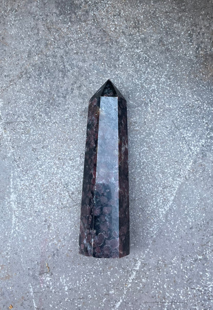 Natural Garnet Wand