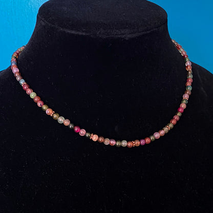 Rainbow Agate Choker