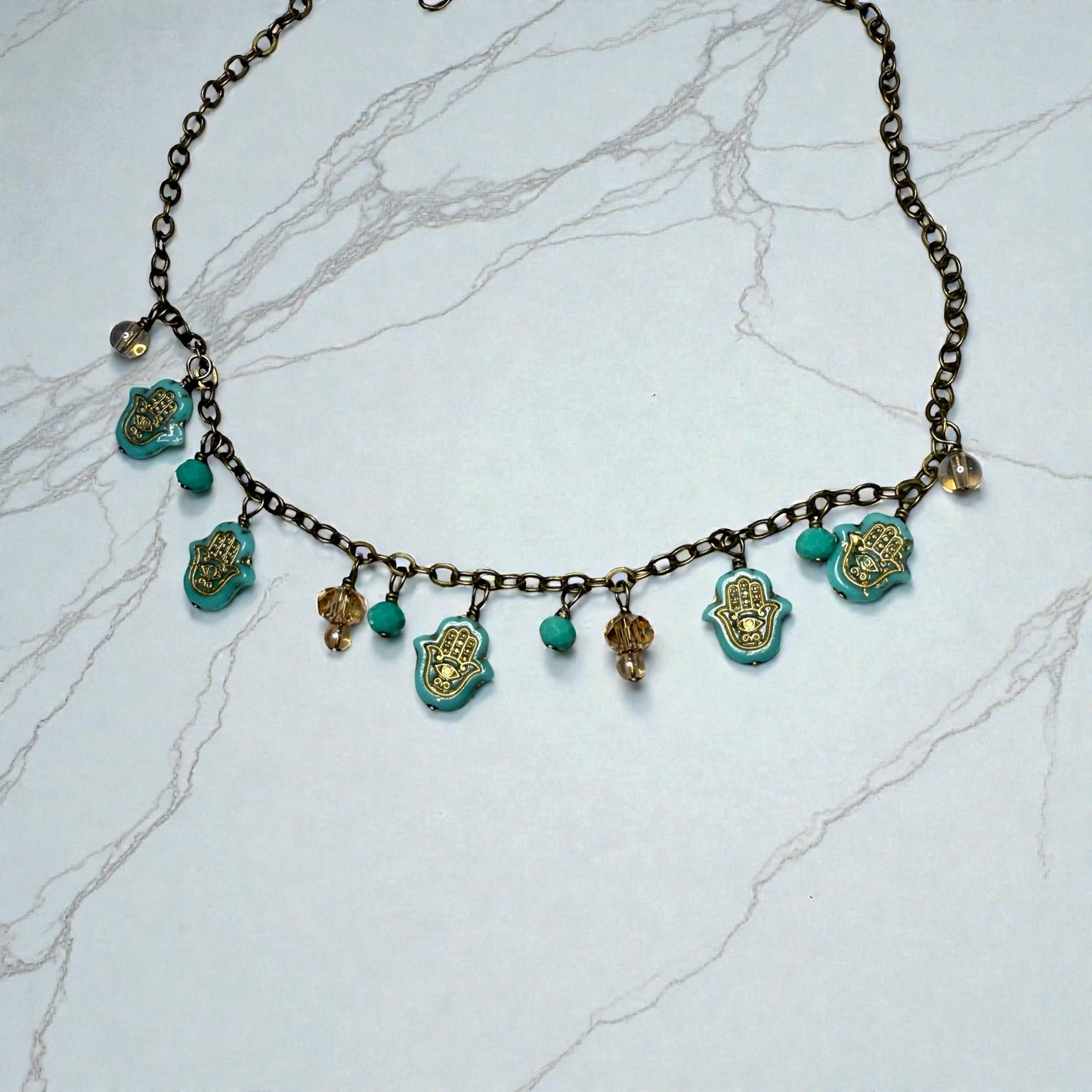 Hamsa Necklace