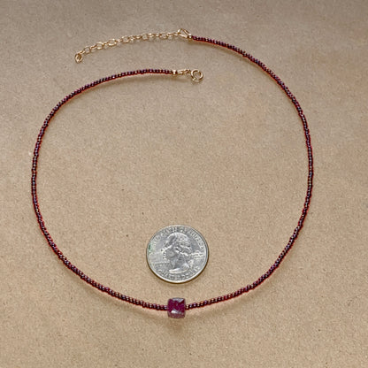 Ruby choker