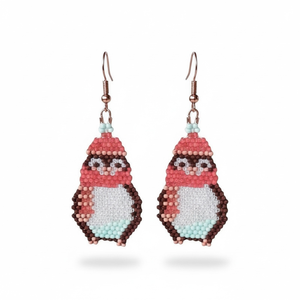 Penguin Earrings