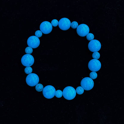 Turquoise Beaded Stretch Bracelet