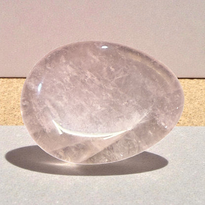 Rose Quartz worry stone