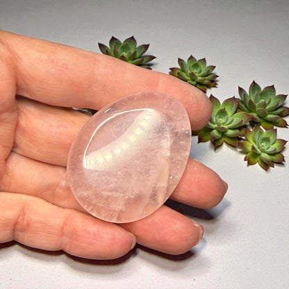 Rose Quartz worry stone