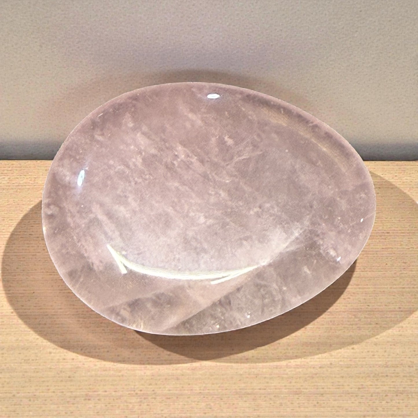 Rose Quartz worry stone