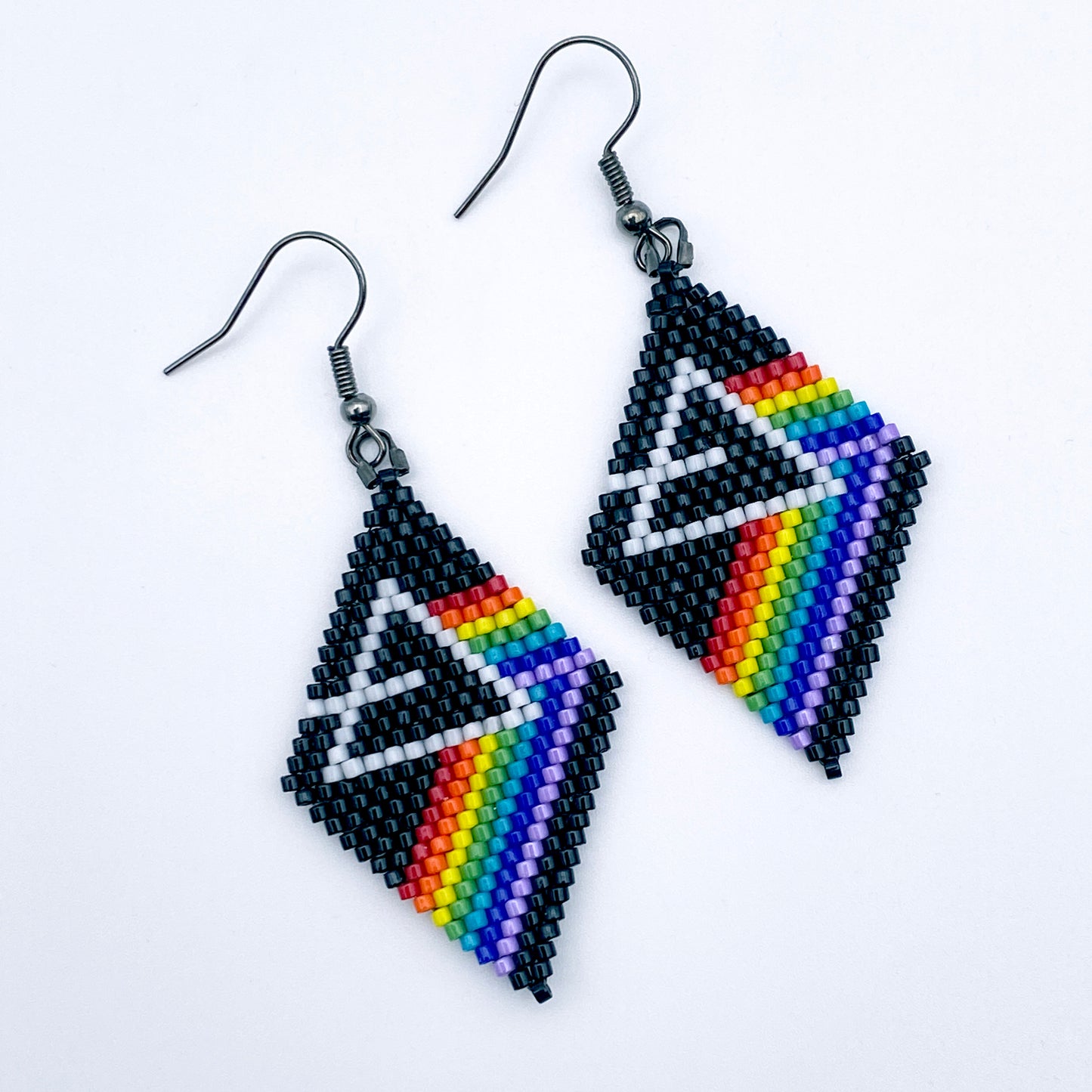 Rainbow Rock Band Earrings