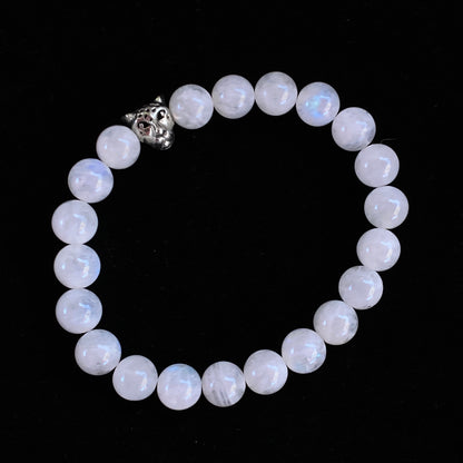 Moonstone and Leopard Bracelet