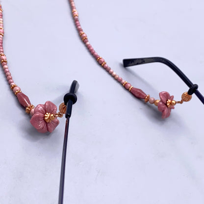 Bloooming Flower Gemstone Eyewear Keeper