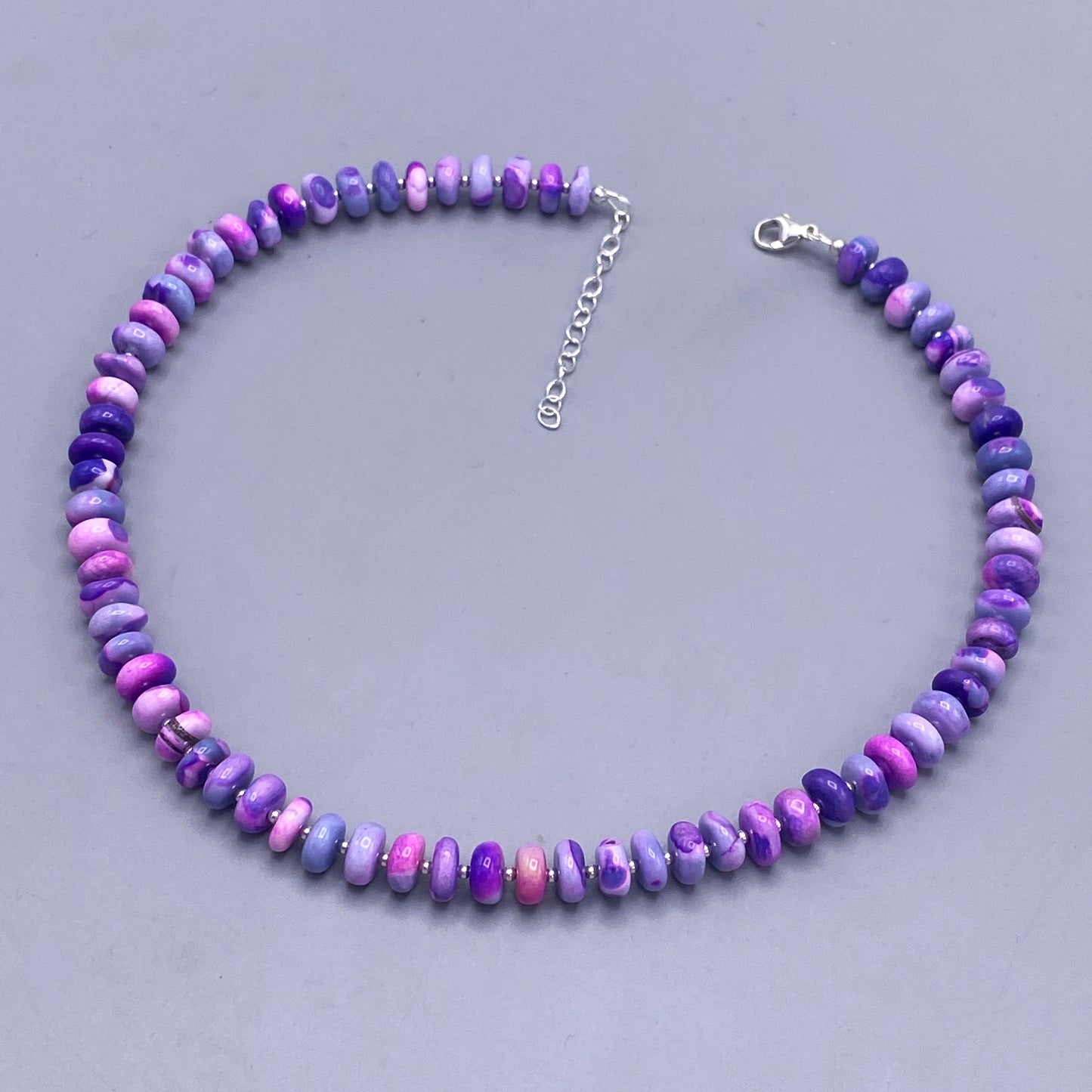 Purple Opal Candy Necklace