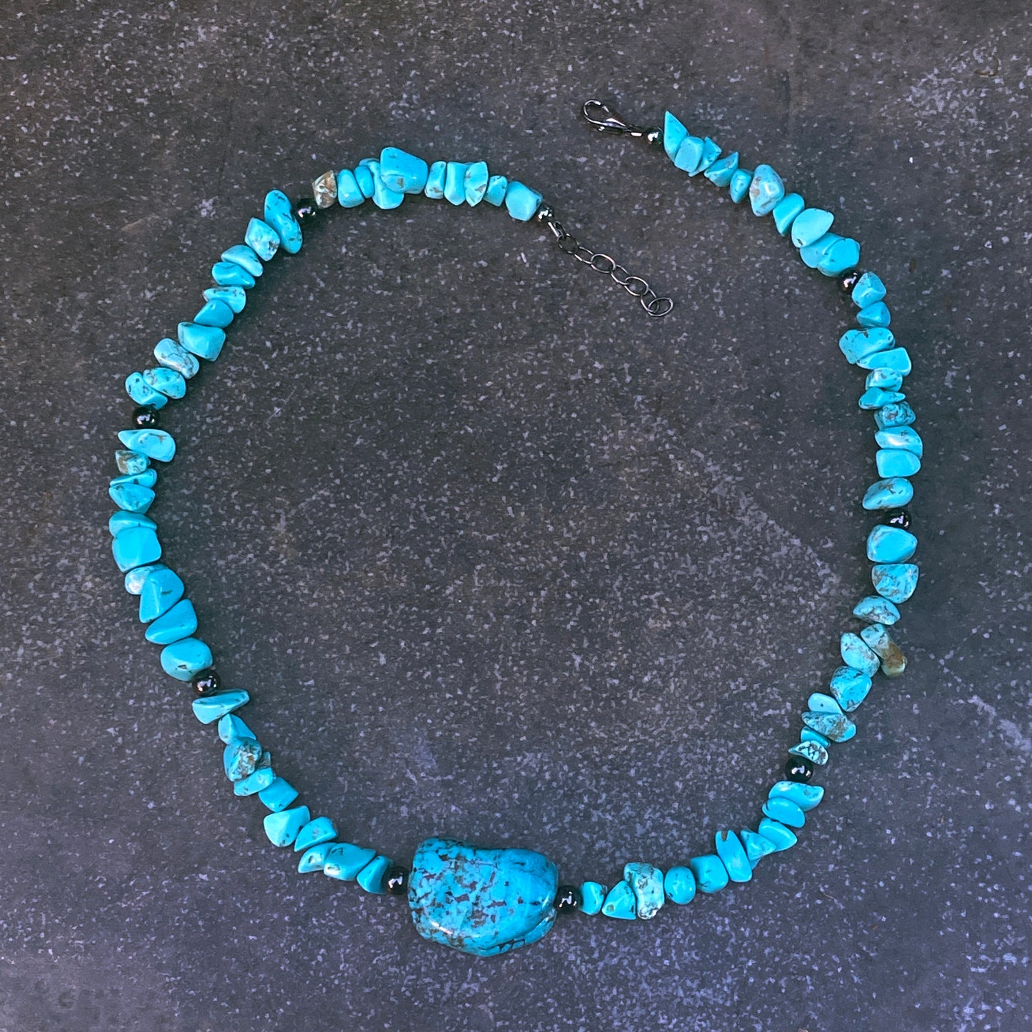 Genuine Turquoise gemstone Necklace