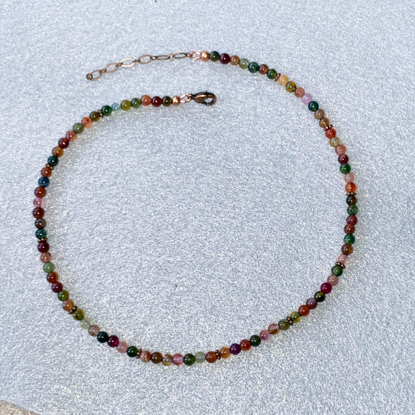 Rainbow Agate Choker