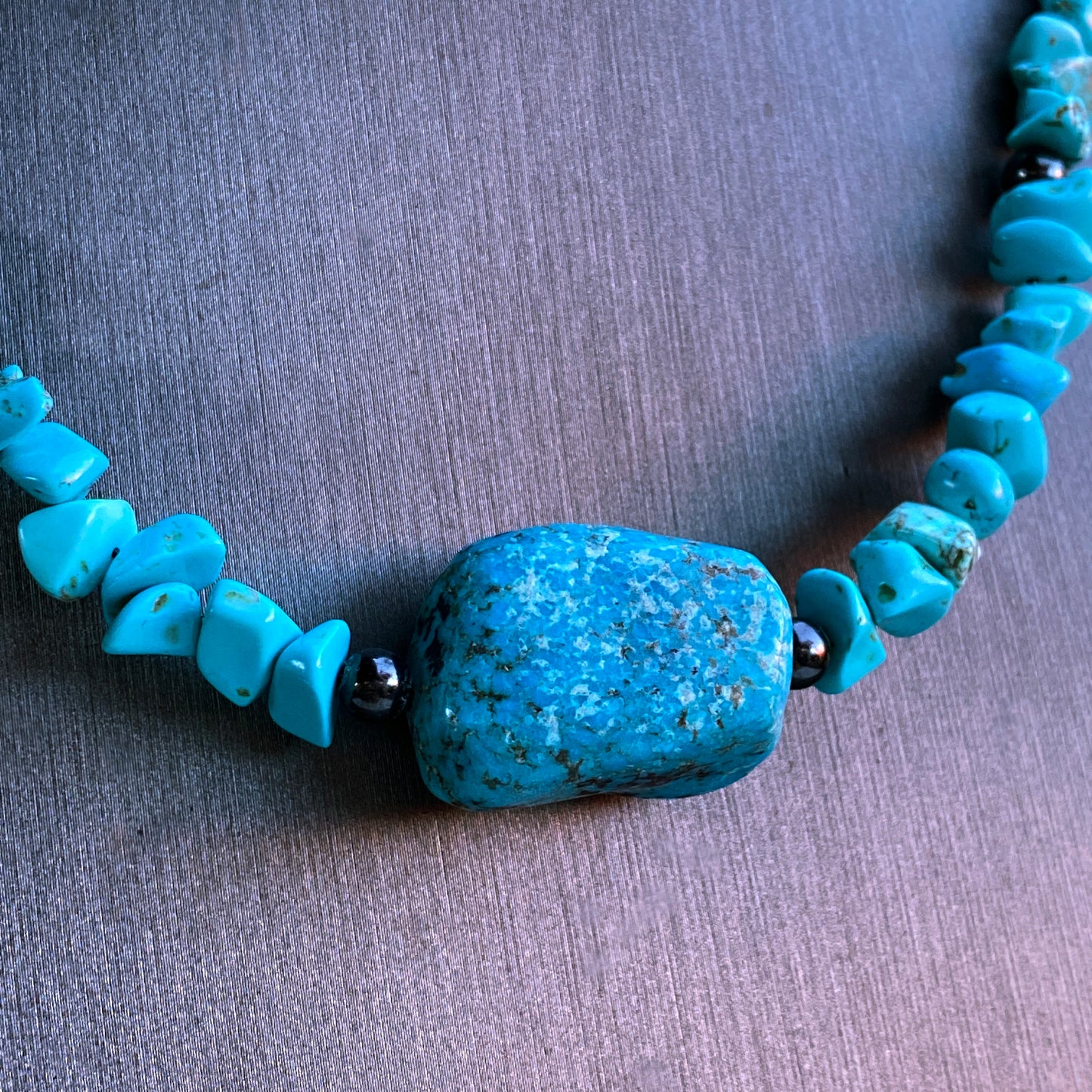 Genuine Turquoise gemstone Necklace