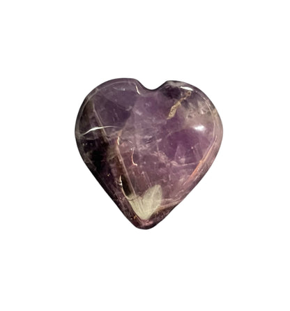 Amethyst Gemstone Heart