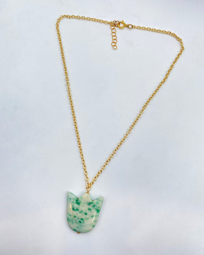 Green Spot Jasper Tulip