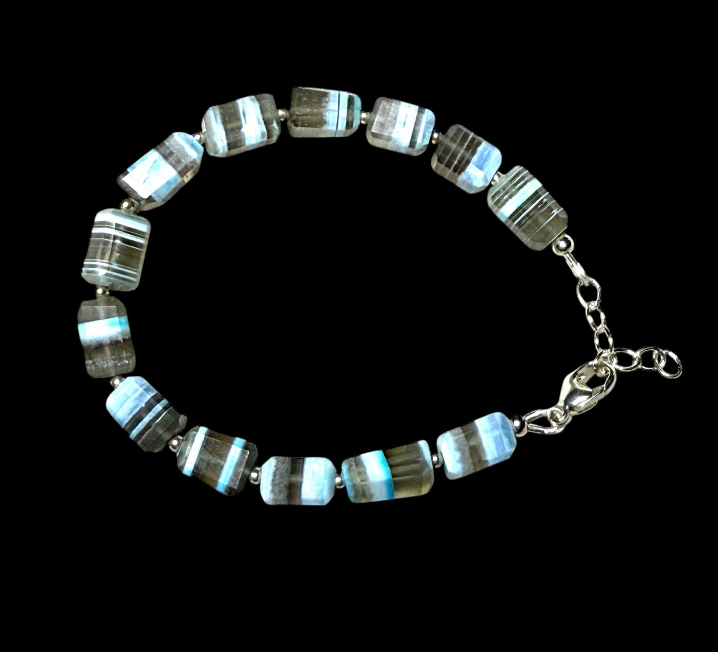 Owyhee and sterling silver Bracelet