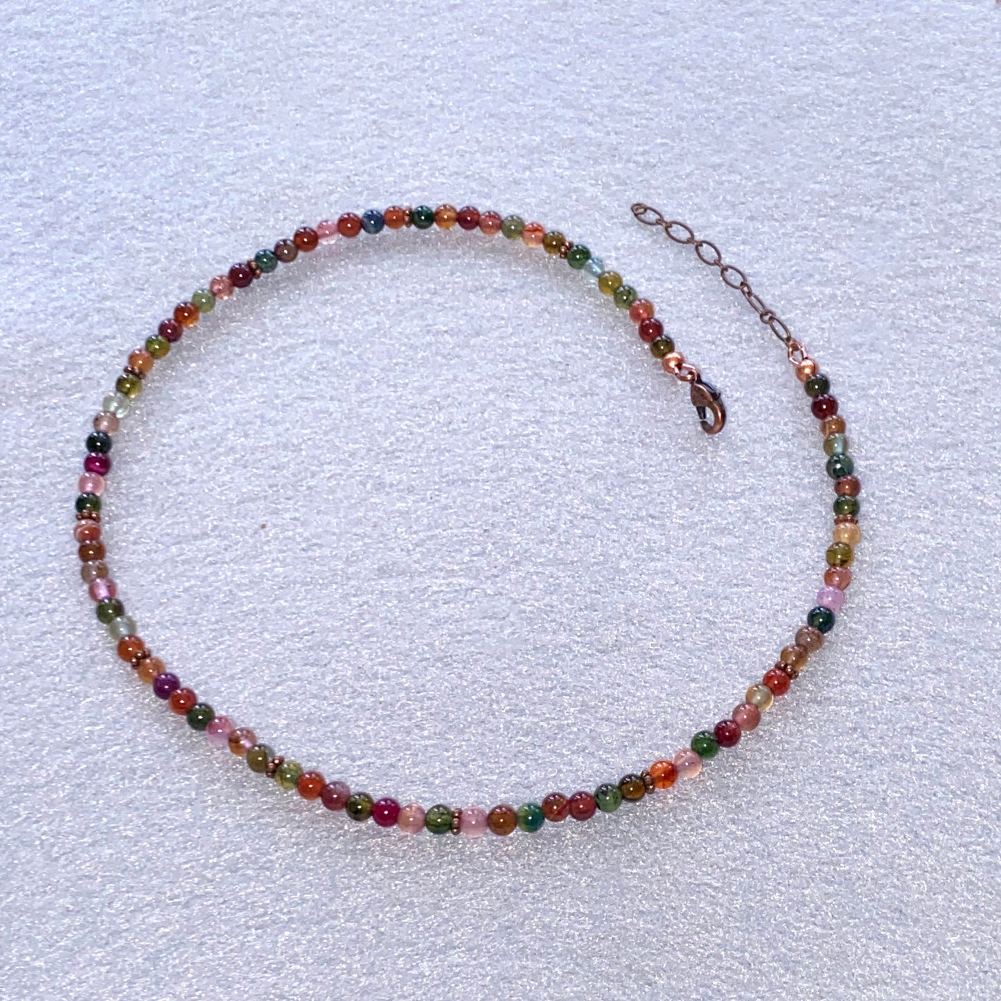 Rainbow Agate Choker