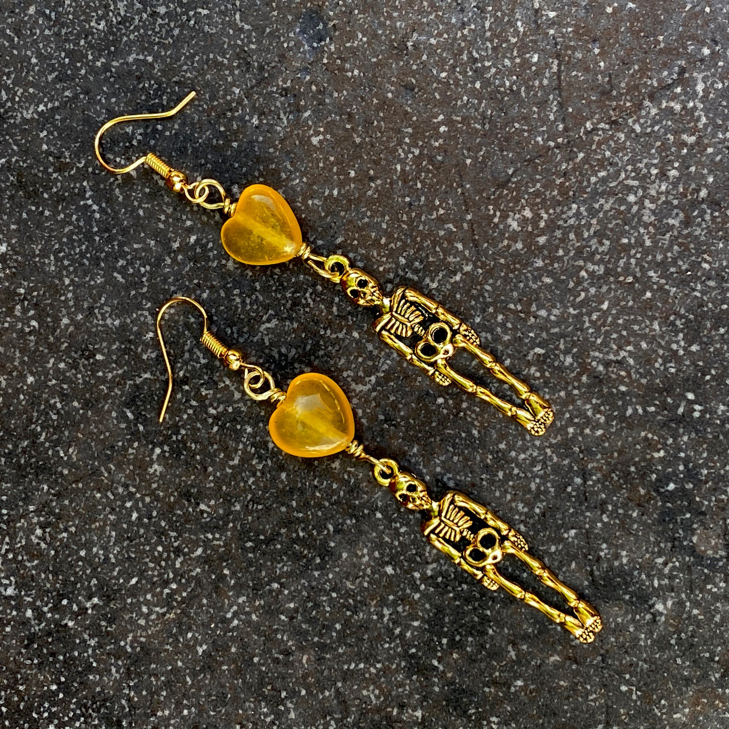 Halloween Skeleton Dangle Earrings