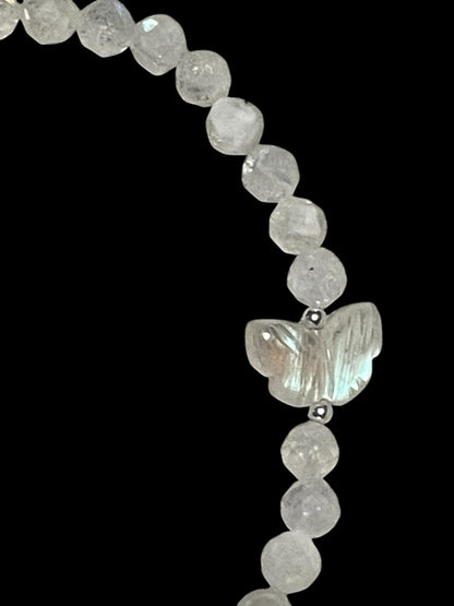 Butterfly Moonstone Bracelet