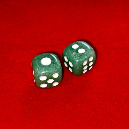 Gemstone Carved Playing Dice