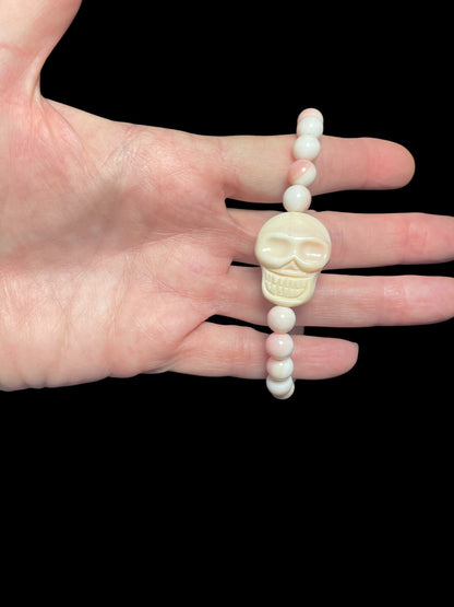 Conch Shell Skull beaded Bracelet