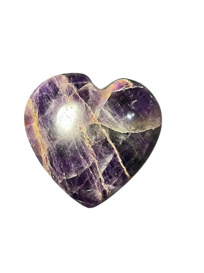 Amethyst Gemstone Heart