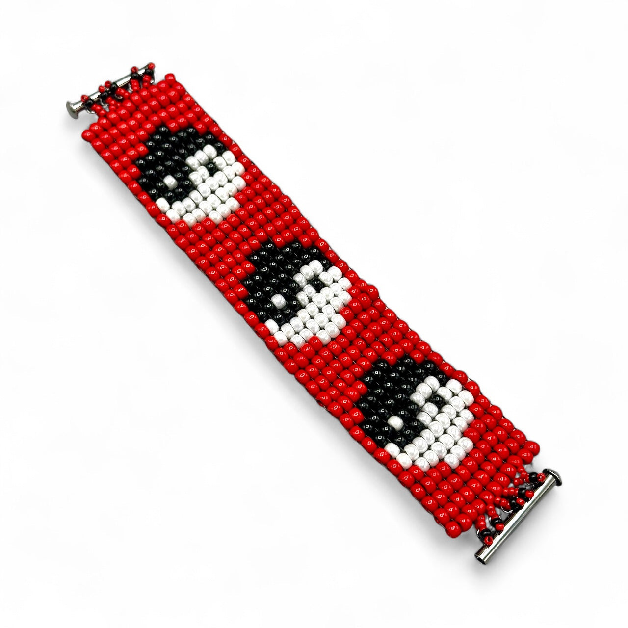 Yin Yang Seed Bead Bracelet