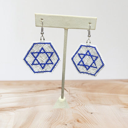 Jewish Star Earrings