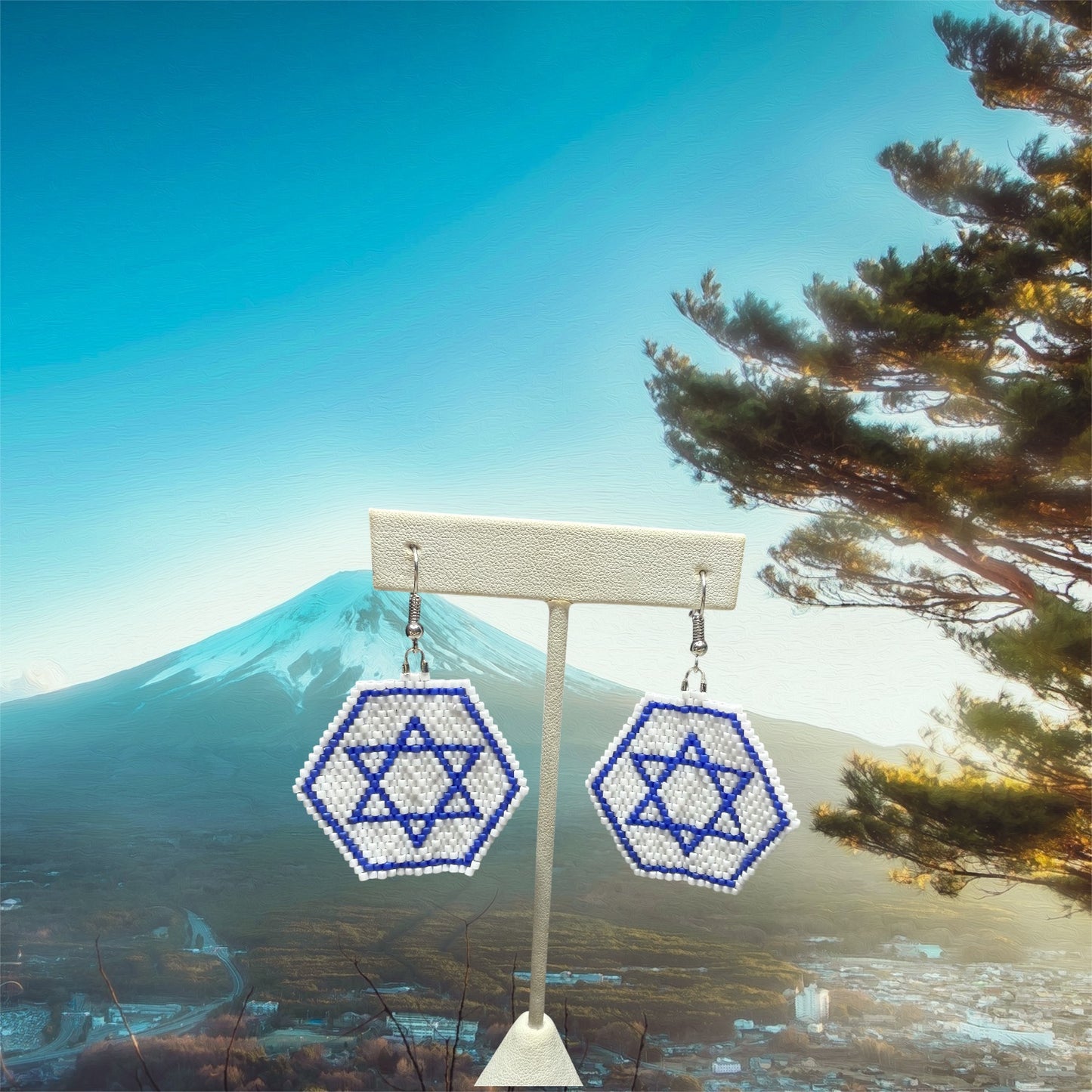 Jewish Star Earrings