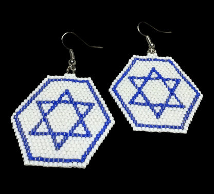 Jewish Star Earrings