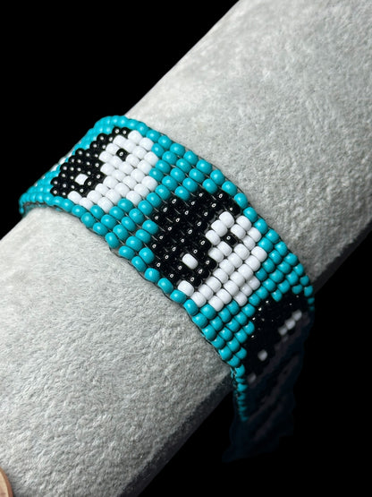 Yin Yang Seed Bead Bracelet