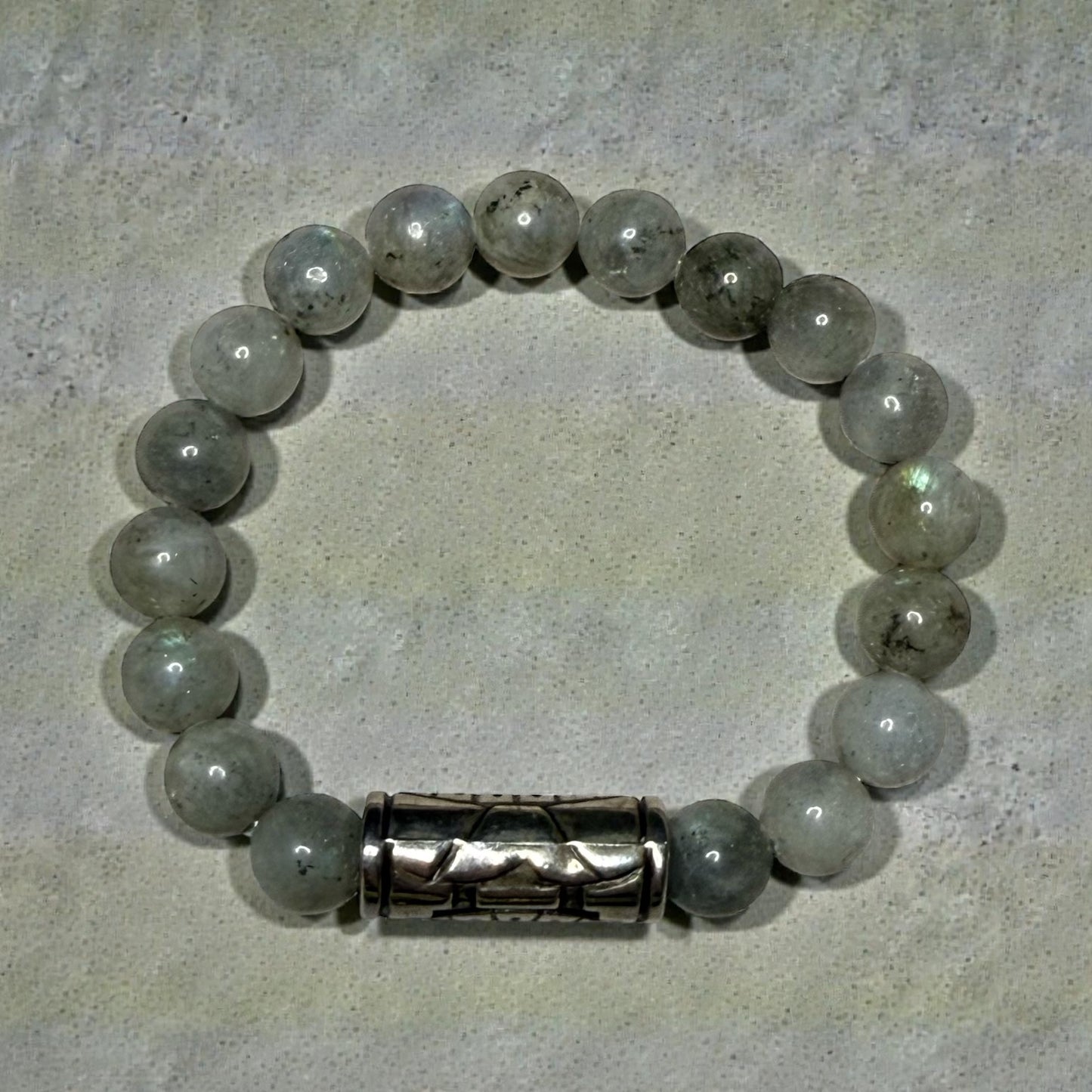 Labradorite Evil Eye Bracelet
