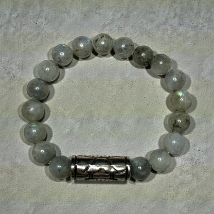 Labradorite Evil Eye Bracelet