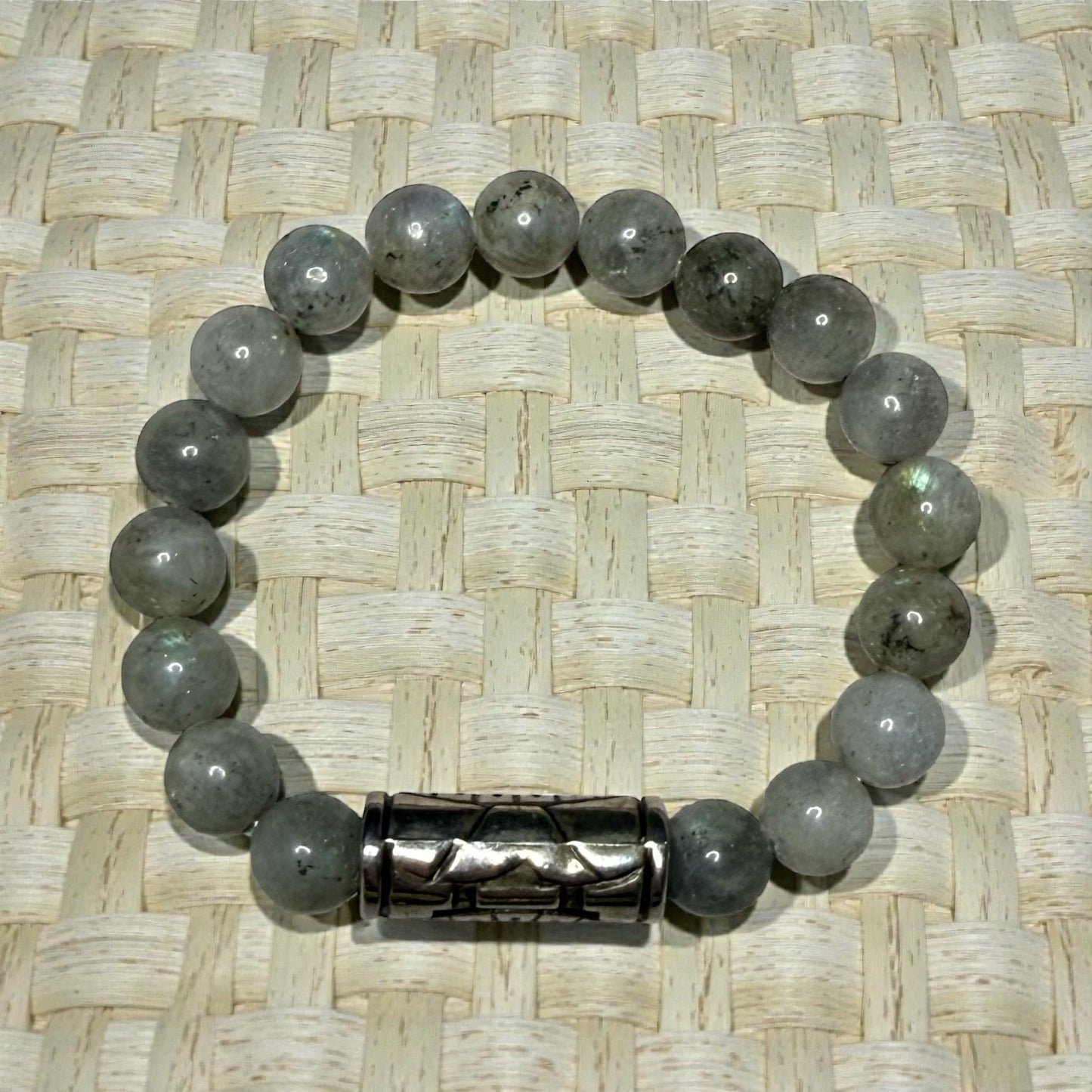 Labradorite Evil Eye Bracelet