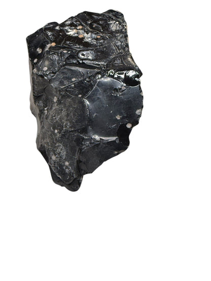 Raw Snowflake Obsidian
