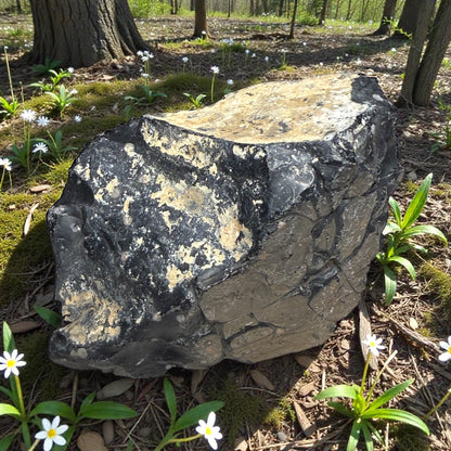 Raw Snowflake Obsidian