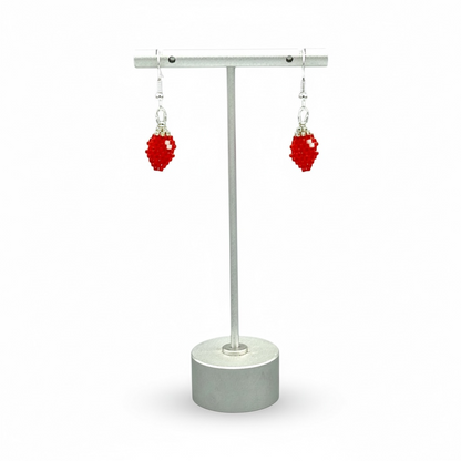 Red Christmas Lights Earrings