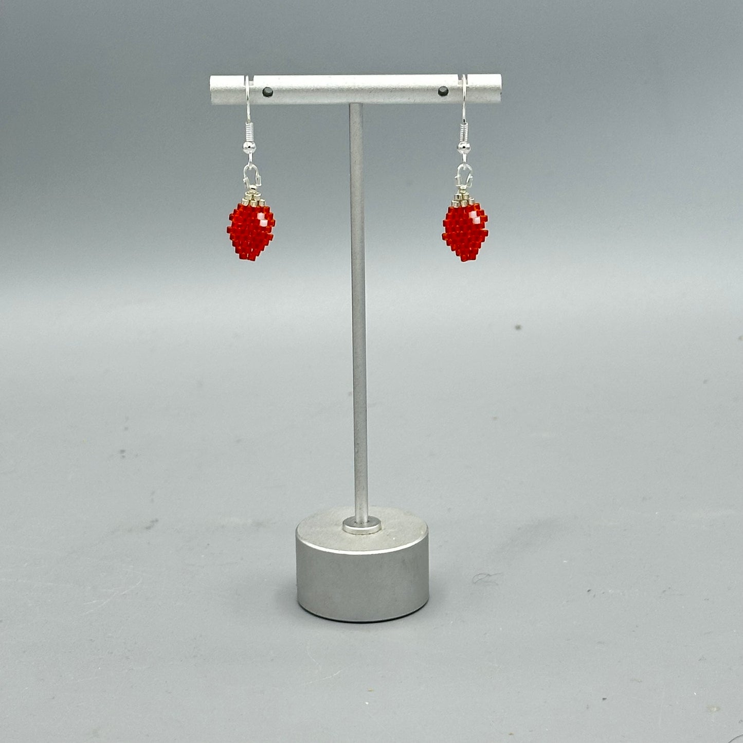 Red Christmas Lights Earrings