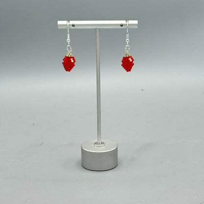Red Christmas Lights Earrings