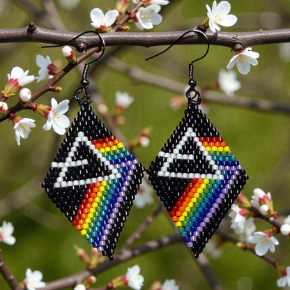 Rainbow Rock Band Earrings