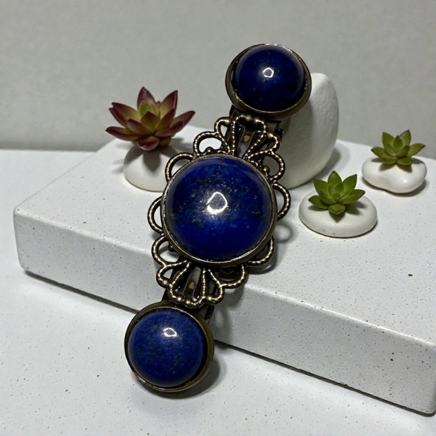 Lapis Lazuli French Barrette
