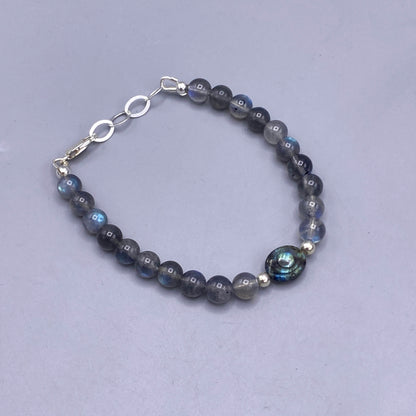 Labradorite Evil Eye Bracelet