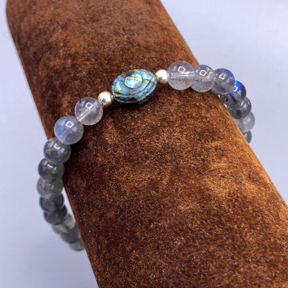 Labradorite Evil Eye Bracelet