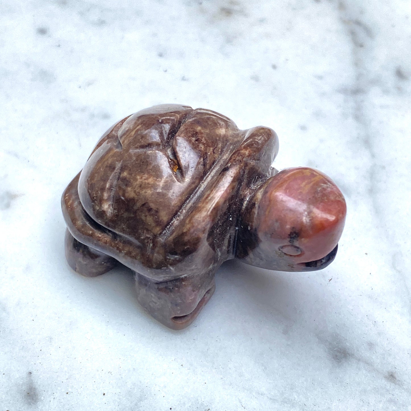 Stone Carvied Turtle Tortoise Animal semiprecious gemstone