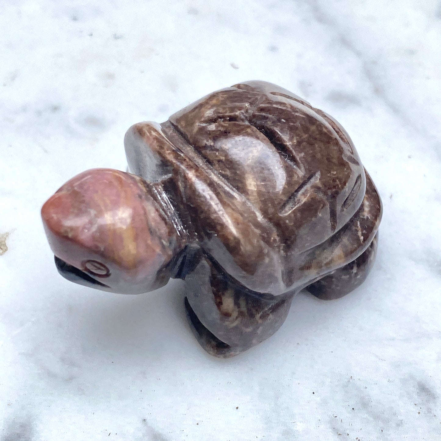 Stone Carvied Turtle Tortoise Animal semiprecious gemstone