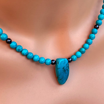 Turquoise gemstone Necklace