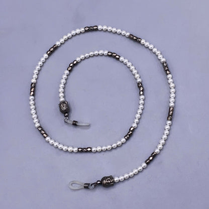 Pearl Shell Buddha Eyeglass Holder Chain